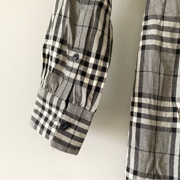 Rag‎ & Bone Amber Plaid Front Twist Dress Size 00 - Picture 9 of 12
